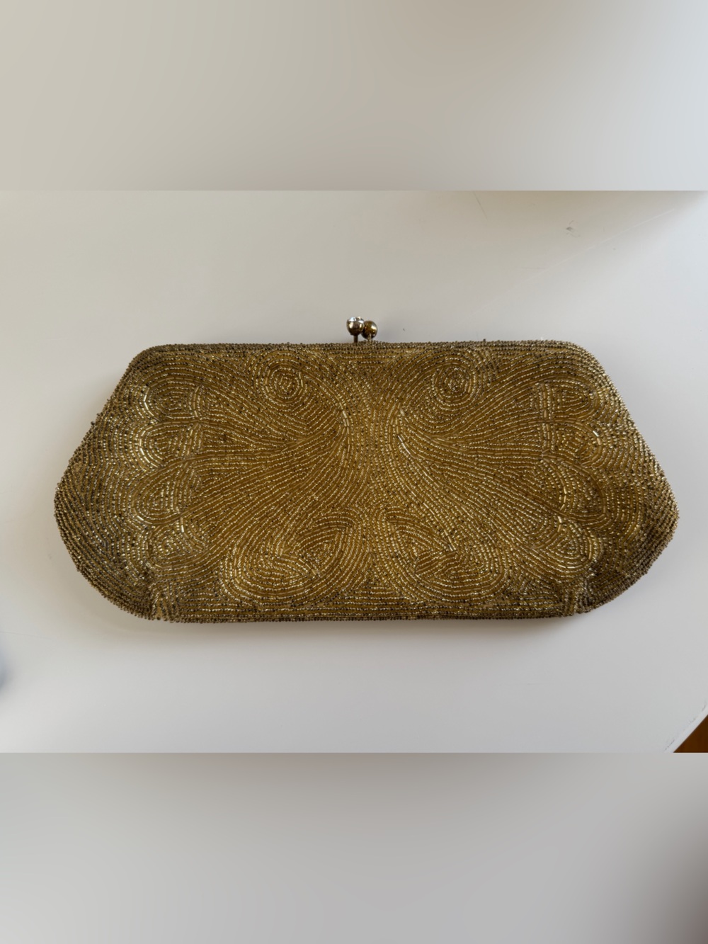 Vintage Beaded Clutch